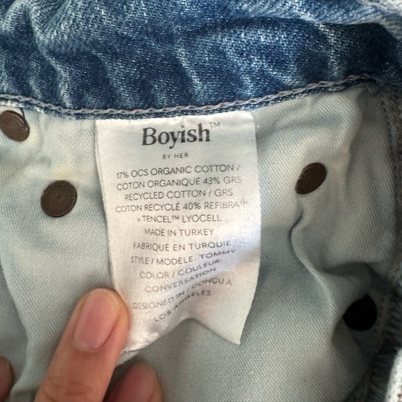 Boyish The Tommy Stretch Straight Jeans in Authentic Rigid size 26 - Picture 9 of 9